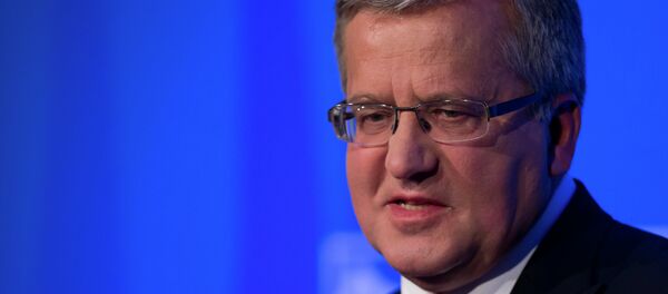 Polens Präsident Bronislaw Komorowski - Sputnik Afrique