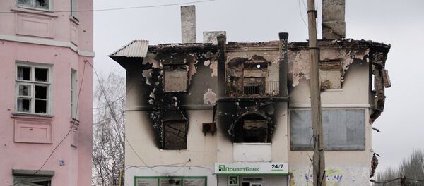 Ситуация в Дебальцево и Углегорске Ситуация в Дебальцево и Углегорске - Sputnik Afrique