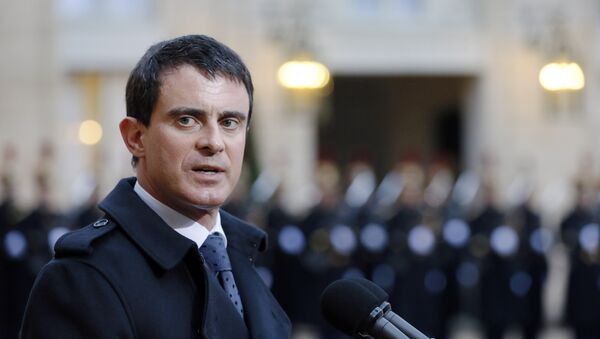 French Prime Minister Manuel Valls - Sputnik Afrique