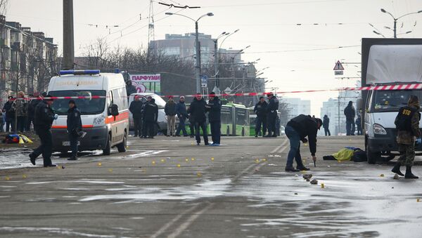 В Харькове во время шествия прогремел взрыв - Sputnik Afrique