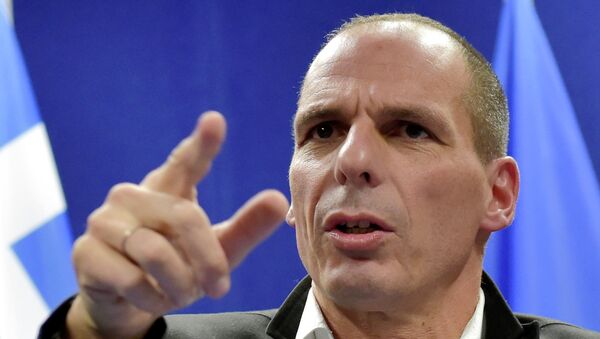Greece's Finance Minister Yanis Varoufakis - Sputnik Afrique