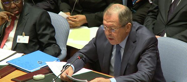 Глава МИД РФ С.Лавров принял участие в министерских дебатах в СБ ООН Глава МИД РФ С.Лавров принял участие в министерских дебатах в СБ ООН - Sputnik Afrique