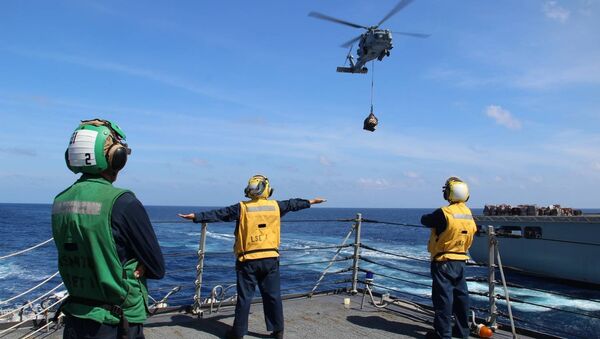 USS Kidd на поисках пропавшего боинга-777 Малайзийских авиалиний MH370 - Sputnik Afrique