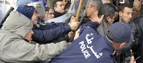 Manifestation contre le gaz de schiste - Sputnik Afrique