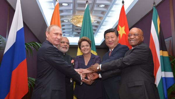 Les dirigeants du groupe BRICS - Sputnik Afrique