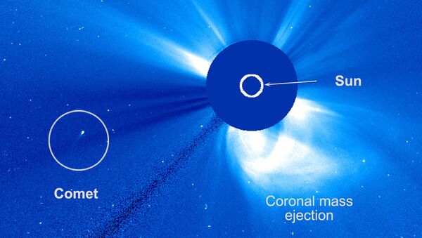 Le télescope américain SOHO a détecté une comète ayant survécu à son survol rapproché du Soleil - Sputnik Afrique