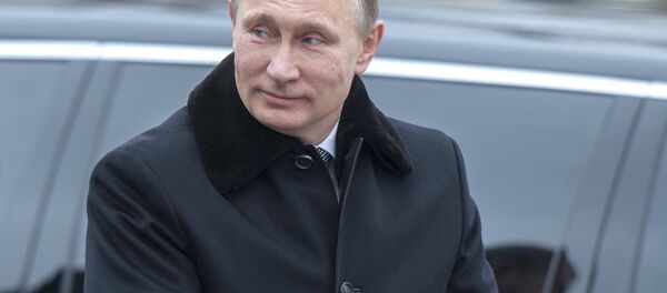 Президент РФ В.Путин возложили венок к Могиле Неизвестного Солдата - Sputnik Afrique