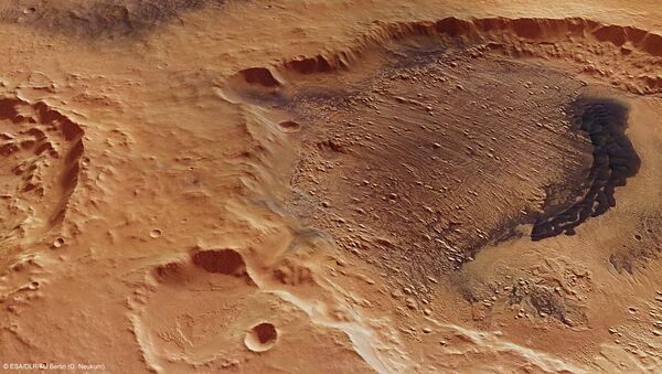 Mars Express captures Danielson crater - Sputnik Afrique