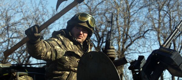 Un char ukrainien - Sputnik Afrique