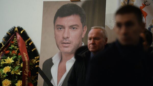 Les adieux à Boris Nemtsov à Moscou - Sputnik Afrique