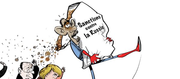 Le président américain Barack Obama a prolongé d'un an les sanctions imposées contre la Russie - Sputnik Afrique