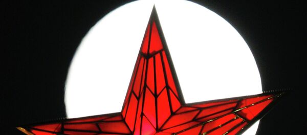 Полнолуние в Москве - Sputnik Afrique