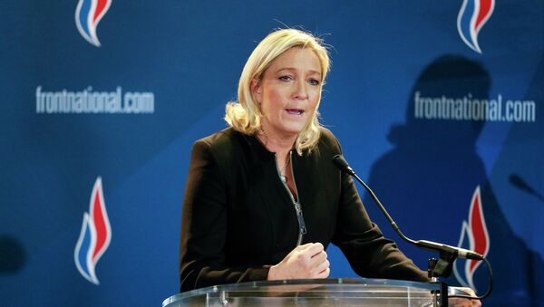 La présidente du Front national Marine Le Pen - Sputnik Afrique
