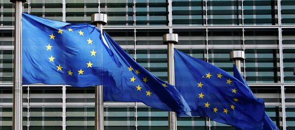 Drapeaux de l'Union européenne - Sputnik Afrique