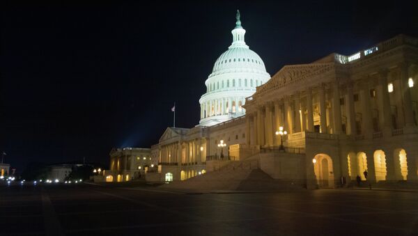 US Capitol at Night - Sputnik Afrique