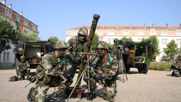 LLR 81mm mortar of the 2e REI. - Sputnik Afrique