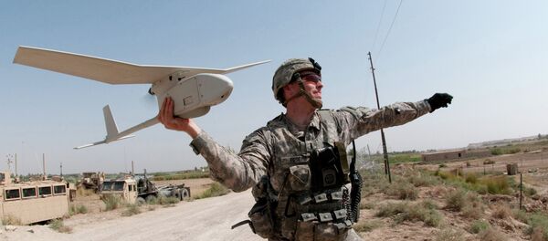 Vehículo aéreo no tripulado RQ-11 Raven - Sputnik Afrique