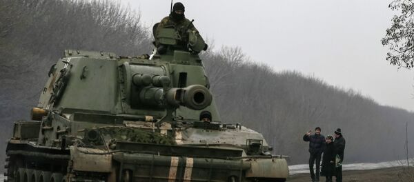 Armée de l'Ukraine près de la ville de Artiómovsk Armée de l'Ukraine près de la ville de Artiómovsk - Sputnik Afrique