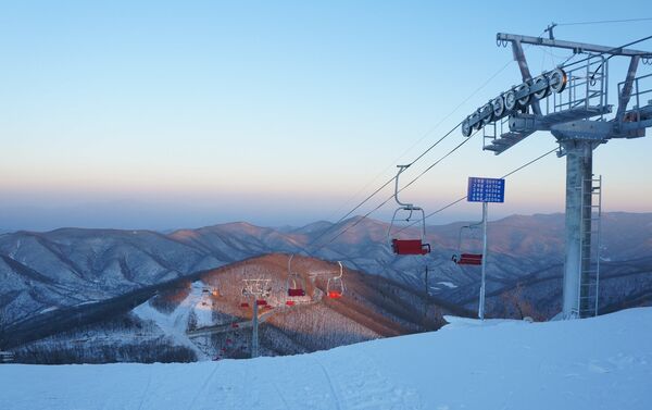 La première station de ski nord-coréenne, Masikryong - Sputnik Afrique