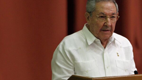 Cuba's President Raul Castro addresses the audience during the National Assembly in Havana December 20, 2014. - Sputnik Afrique