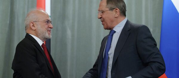 Встреча глав МИД РФ и Ирака С.Лаврова с И.Джаафари - Sputnik Afrique