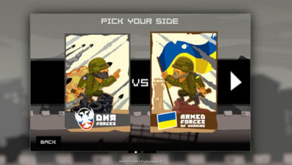 Компьютерная игра «Битва за Донецк» - Sputnik Afrique