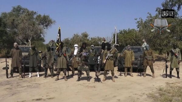 Des combattants de la secte islamiste Boko Haram - Sputnik Afrique