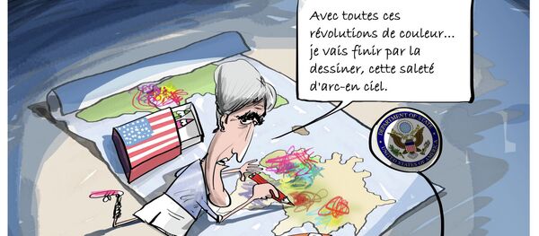 Dessine-moi une révolution de couleur - Sputnik Afrique