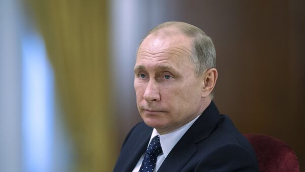 Рабочая поездка президента РФ В.Путина в Казахстан - Sputnik Afrique
