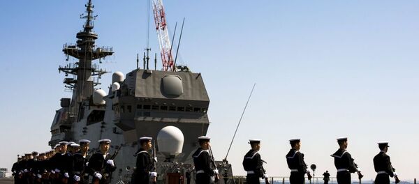Церемония сдачи вертолетоносца «Идзумо» - Sputnik Afrique