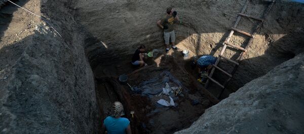 Международная археолого-географическая экспедиция Кызыл-Курагино - Sputnik Afrique