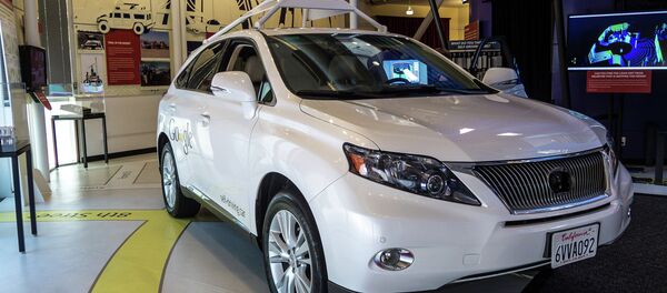 Google self driving car at the Computer History Museum - Sputnik Afrique