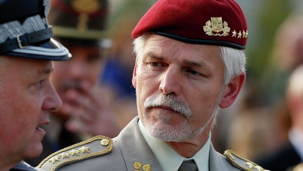 Czech's Republic Chief of Defence, Gen. Petr Pavel - Sputnik Afrique