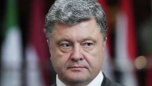 Ukrainian President Petro Poroshenko - Sputnik Afrique