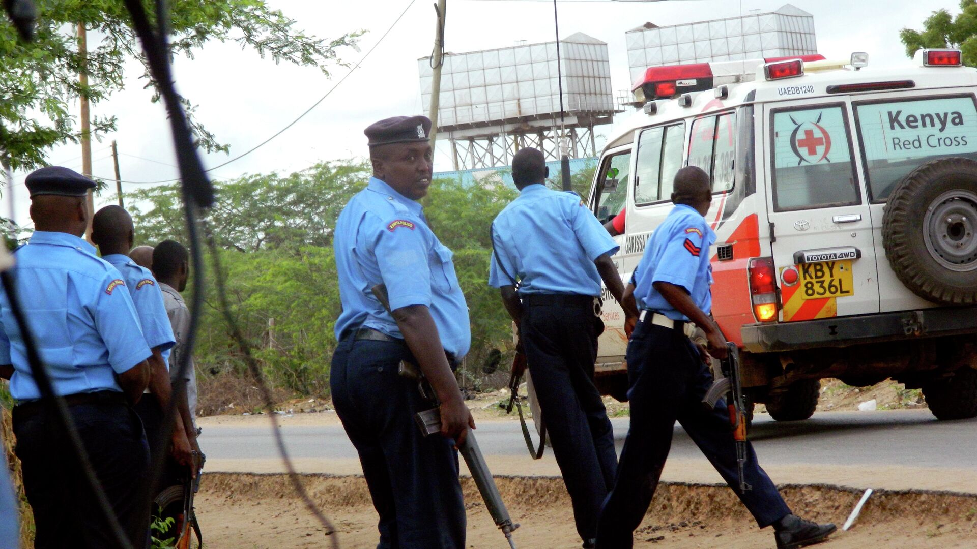 Police et ambulance. Kenya. 2015 - Sputnik Afrique, 1920, 31.01.2022
