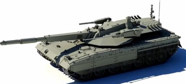 Le nouveau char russe Armata en 3D Le nouveau char russe Armata en 3D - Sputnik Afrique