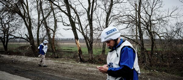 International observers of the Organization for Security and Co-operation in Europe (OSCE) - Sputnik Afrique