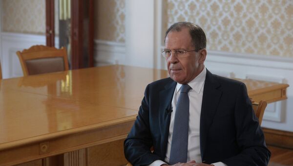Serguéi Lavrov, ministro de Asuntos Exteriores de Rusia - Sputnik Afrique