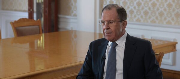 Serguéi Lavrov, ministro de Asuntos Exteriores de Rusia - Sputnik Afrique