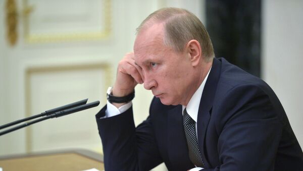 Президент РФ В.Путин провел совещание с членами правительства РФ - Sputnik Afrique