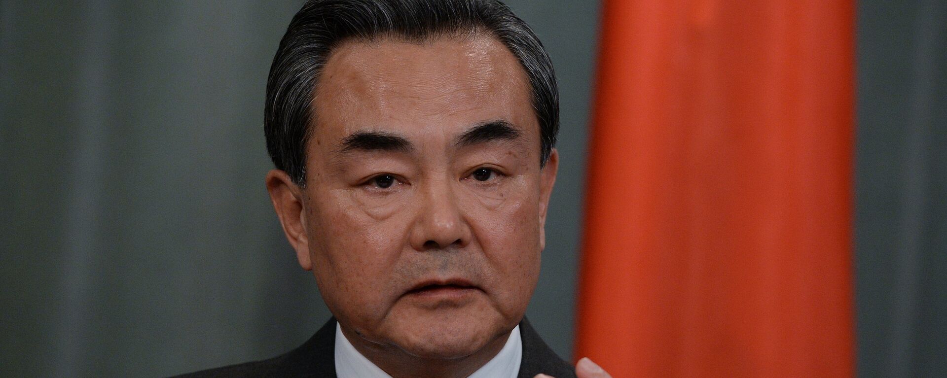 Chinese Foreign Minister Wang Yi during a joint news conference with Russian Foreign Minister Sergei Lavrov at the Russian Foreign Ministry's Receptions House. - Sputnik Africa, 1920, 13.01.2024