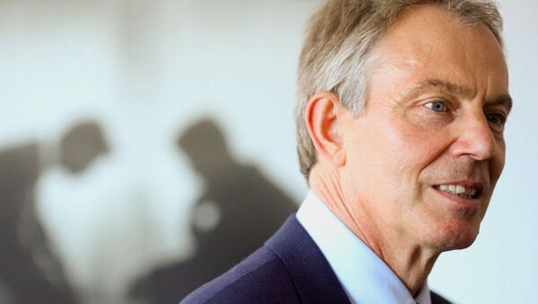 L'ex-premier ministre britannique Tony Blair - Sputnik Afrique
