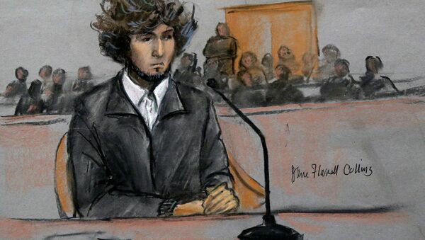 Boston Marathon bombing suspect Dzhokhar Tsarnaev - Sputnik Afrique