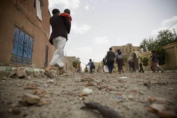 Yémen: frappes aériennes de la coalition arabe - Sputnik Afrique