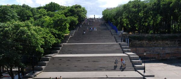 Потемкинская лестница в Одессе - Sputnik Afrique