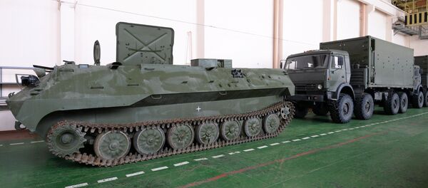 Вертолеты Ми-8 МТВ-5-1 с комплексами РЭБ Рычаг-АВ переданы ВВС России - Sputnik Afrique