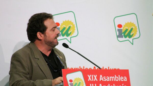Juan de Dios Villanueva, secretario de relaciones internacionales del Partido Comunista de España (PCE) - Sputnik Afrique