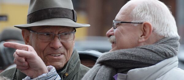 Церемония открытия мемориальной доски Наталье Кончаловской - Sputnik Afrique