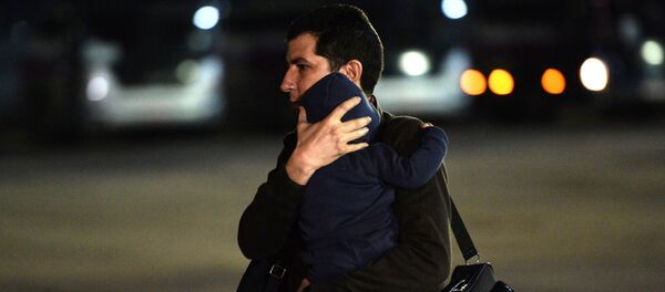 Plane with Russian nationals evacuated from Yemen lands in Moscow Region - Sputnik Afrique