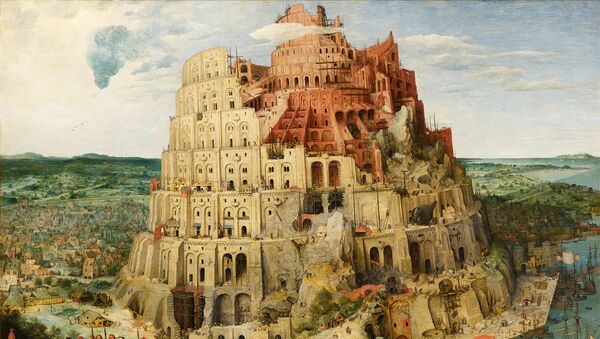 La Tour de Babel vue par Pieter Brueghel l'Ancien au XVIe siècle. - Sputnik Afrique